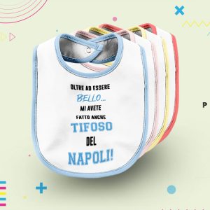 Bavaglini per neonati - Bavetto - Tifoso del Napoli