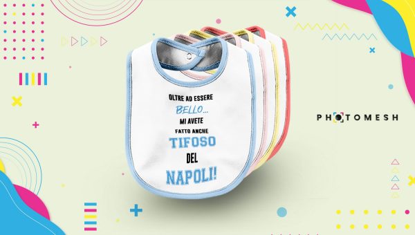 Bavaglini per neonati - Bavetto - Tifoso del Napoli