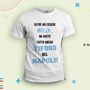 T-Shirt in cotone - Tifoso del Napoli