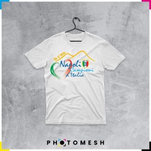 T-Shirt in cotone - Napoli Campione d'Italia - NAP005