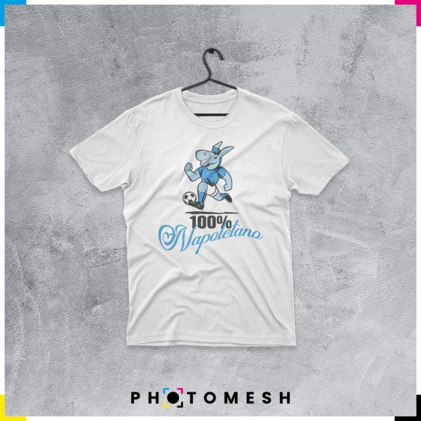 T-Shirt in cotone "100% Napoletano"