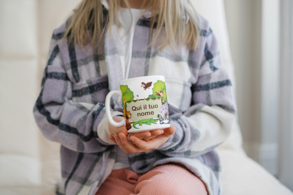 Tazza regalo in ceramica Giungla - Tazza personalizzata con nome in ceramica