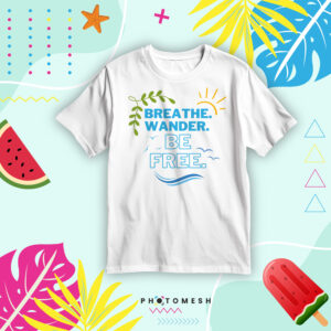 T-Shirt Cotone - BE FREE