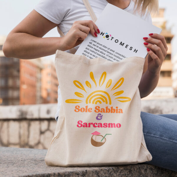 Tote Bag - Sole, Sabbia & SARCASMO - immagine 2
