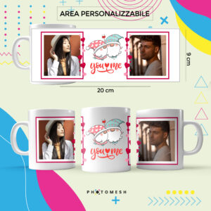 Tazza personalizzata – Gnomi Love – Foto